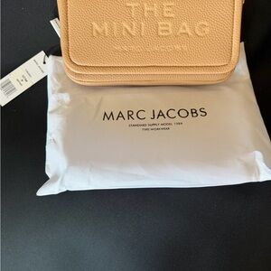 NWT Marc Jacobs Tan The Mini Bag